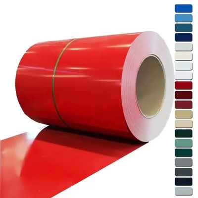 La peinture PPGI de SMP a galvanisé la préparation de surface en acier 95HRB de la bobine 600mm