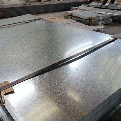 L'acier de tôle de S220GD JIS G3312 a galvanisé la feuille fendue de Gi de bord a galvanisé 1500mm Z100