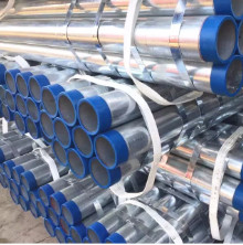 le tuyau galvanisé industriel Q235 Q345 Q195 Q215 de 1.5-10mm a galvanisé le tuyau d'acier rond