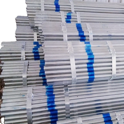 Échafaudage structurel de tuyau d'acier galvanisé par 48mm de 80mm 35mm 6 mètres