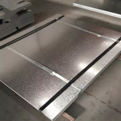 Plat galvanisé par paillette EN10142 1000-6000MM Z40-Z200g/M2 de tôle d'acier