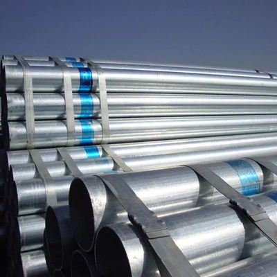 ASTM gigaoctet a galvanisé en 1-12m ISO9001 Z40-Z600g/M2 du tuyau d'acier JIS