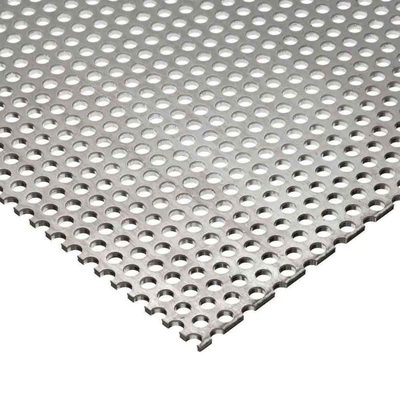 le trou de 1mm a galvanisé le métal perforé Mesh Sheet Perforated Aluminum Sheet