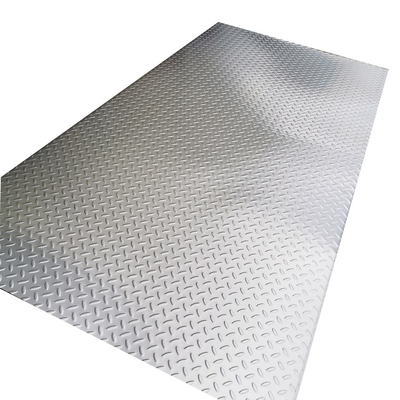 Le plat Zinc40-275 quadrillé par Gi a enduit la feuille galvanisée en acier Sgcc de modèle en métal
