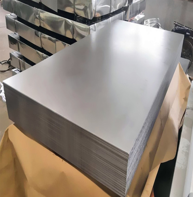 Plaque d'acier galvanisée à chaud laminée à froid 3mm ASTM SS400