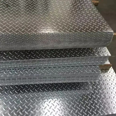Plat de Diamond Embossed Galvanized Gi Chequered avec des beaucoup modèle en stock