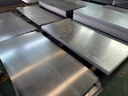 SECC PPGI a galvanisé l'acier galvanisé par feuille à plat simple de la feuille 1m 2m