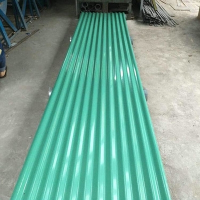 La couleur de bâtiment de SGCC a enduit la plaque d'acier galvanisée verte DX54D Z50 de plat