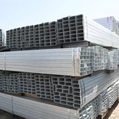 Aluminium rectangulaire 30 - 60g d'ASTM ISO9001 Q195 A500 A53 galvanisé pour le tuyau liquide