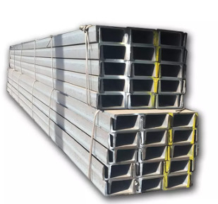Profilé en u galvanisé GB/T1591 Q235B Q345B Q345D d'acier doux d'heure