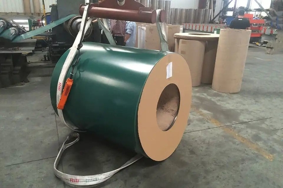 ASTM PPGL enduit d'une première couche de peinture par A36 PPGI a enduit la largeur en acier 1200mm 1250mm de tôle de bobine