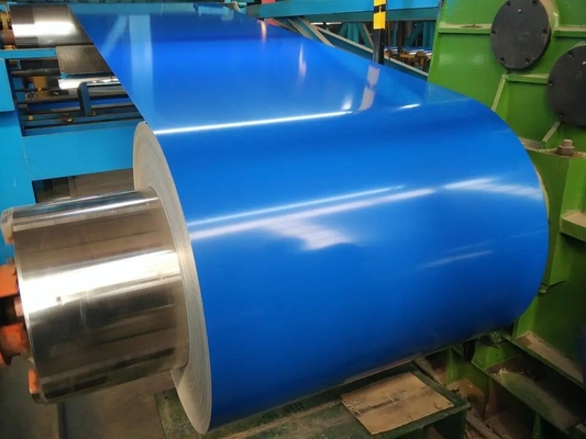 ASTM PPGL enduit d'une première couche de peinture par A36 PPGI a enduit la largeur en acier 1200mm 1250mm de tôle de bobine