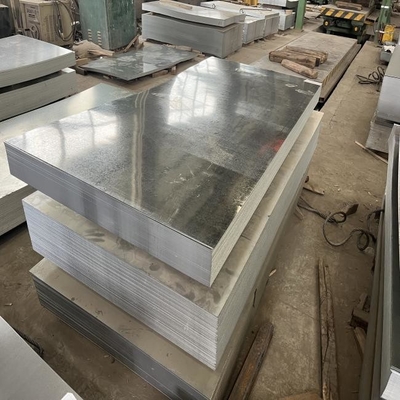 La feuille DX51D, DX52D, DC01, DC02, SGHC de Gi a galvanisé la feuille en acier Z275g/㎡ de toiture de bobine