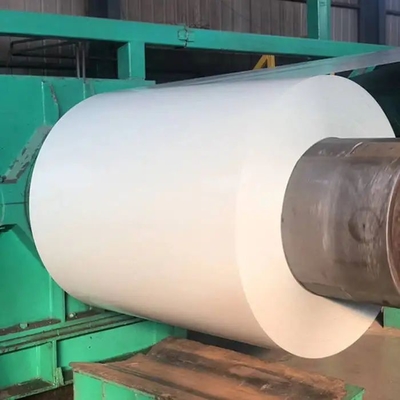 Ppgi enduit d'une première couche de peinture blanc a galvanisé la bobine en acier 0.4mm PPGI enduit par couleur G350