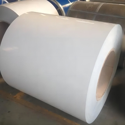 Ppgi enduit d'une première couche de peinture blanc a galvanisé la bobine en acier 0.4mm PPGI enduit par couleur G350