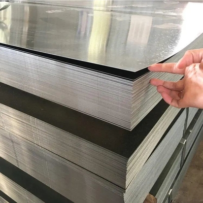 La feuille DX51D, DX52D, DC01, DC02, SGHC de Gi a galvanisé la feuille en acier Z275g/㎡ de toiture de bobine