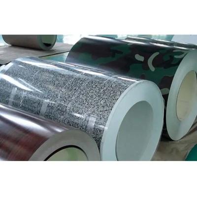 le zinc en acier de bobine de PPGI galvanisé par 0.1-2mm a enduit l'élongation 20-25% 275g/M2