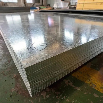 L'électro d'immersion chaude a galvanisé le zinc de la tôle d'acier SECC PAR EXEMPLE Dx51d a enduit 24 26 plat de fer en métal de Gi de 28 mesures
