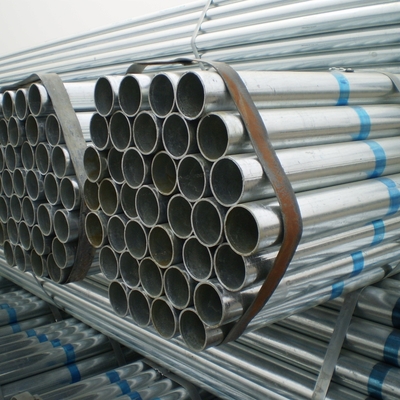 le tuyau d'acier galvanisé par 100mm ASTM DX51D a galvanisé les prix en acier de tube