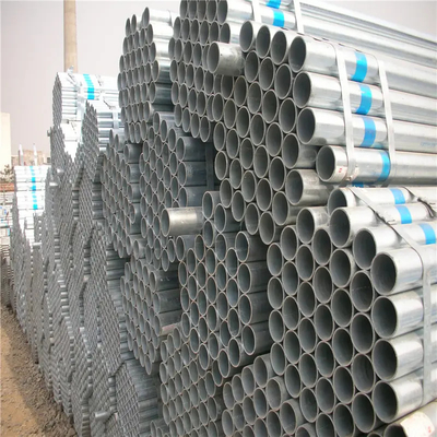 Tubes en acier galvanisé rond 1 pouce 1,5 pouce 2 2,5 pouces 4 pouces SS400 Q195 Q235