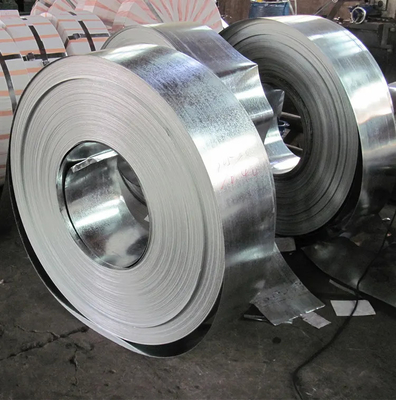 Dx51 Z100 Z350 SGCC bande d'acier galvanisé Jis G550 G40 G60 Z275 14 16