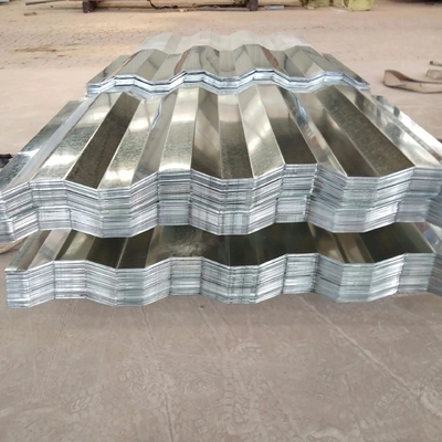 Q215 Q235 Q275 Plaque galvanisée en acier ondulé revêtue de zinc