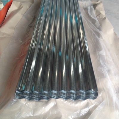Q215 Q235 Q275 Plaque galvanisée en acier ondulé revêtue de zinc
