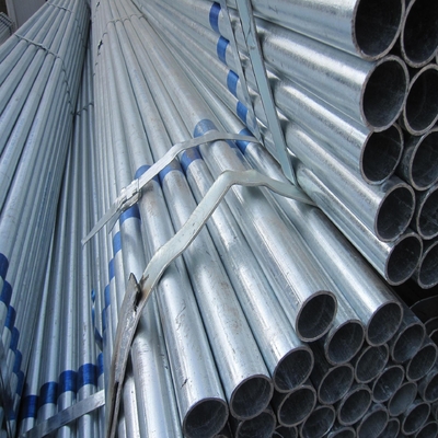 Astm A53 B Tubes rondes galvanisées 20# Q235a Q345b Sans couture Dn15 Dn20 Anticorrosion