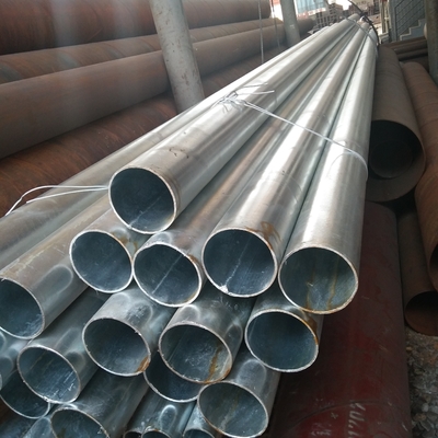 Astm A53 B Tubes rondes galvanisées 20# Q235a Q345b Sans couture Dn15 Dn20 Anticorrosion