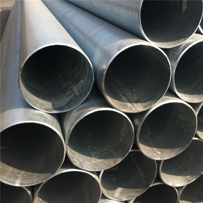Astm A36 A53 1 2 Pipe galvanisée à chaud Q235b Q345a Erw soudé rond dans le gaz pétrolier