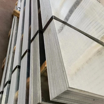 Décoiling Panneaux d'acier galvanisé Q255 Q275 Q345 Zinc recouvert GI 270-500 MPa