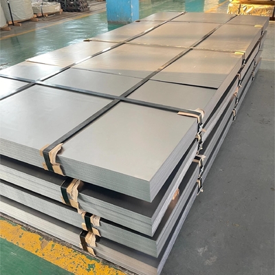 Décoiling Panneaux d'acier galvanisé Q255 Q275 Q345 Zinc recouvert GI 270-500 MPa