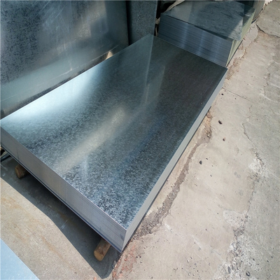 ISO9001 Plaque d'acier galvanisé à chaud 1 mm 2 mm 3 mm d'épaisseur pour l'industrie