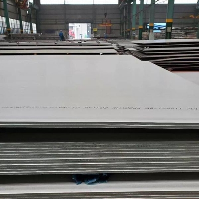 Plaque d'acier inoxydable de qualité ASTM 201 304 316L laminée à chaud 5,8m 6m Longueur pour l'industrie