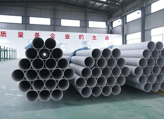 SS ASTM 201 304 316L 347 Pipe en acier inoxydable laminée à chaud pour bâtiments