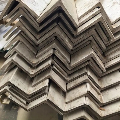 Barre d'angle en acier inoxydable de qualité ASTM 201 304 316L laminée à chaud 3m 5m 6m Pour l'industrie