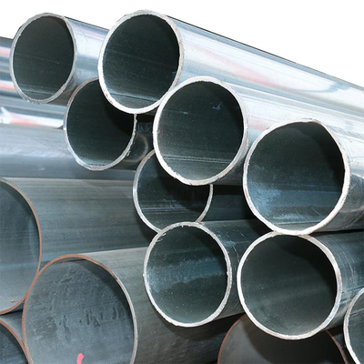 ISO9001 Qualité élevée Q215 Q235 Matériau tuyau en acier galvanisé rond/carré