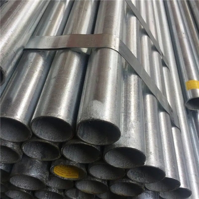 Pipe en acier galvanisé de haute qualité Q235 Q215 5,8 m 6 m 12 m Longueur pour l'industrie