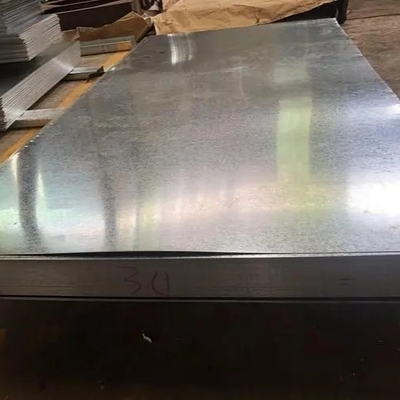 26 28 calibre tôle d'acier galvanisé revêtue de zinc 0,3 mm échantillon fourni JIS
