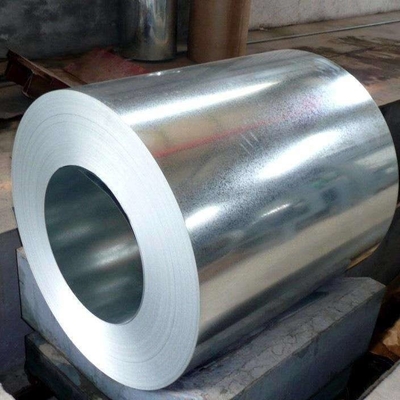 Z180 DX51D bobine d'acier galvanisé haute résistance 600 mm largeur spangle régulier