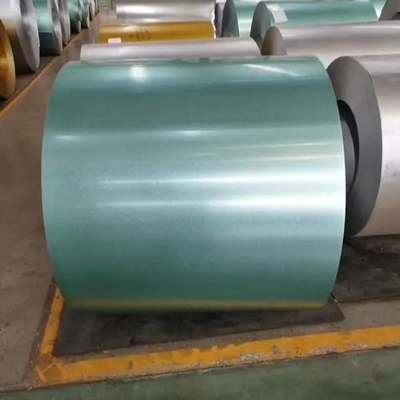 Z275 bobine en acier galvanisé PPGI prépeint épaisseur 2 mm RAL9003 largeur 20 mm