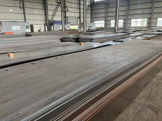 ASTM A283 Grade C Coils/plaques/plaques d'acier au carbone léger de surface noire de 6 mm d'épaisseur